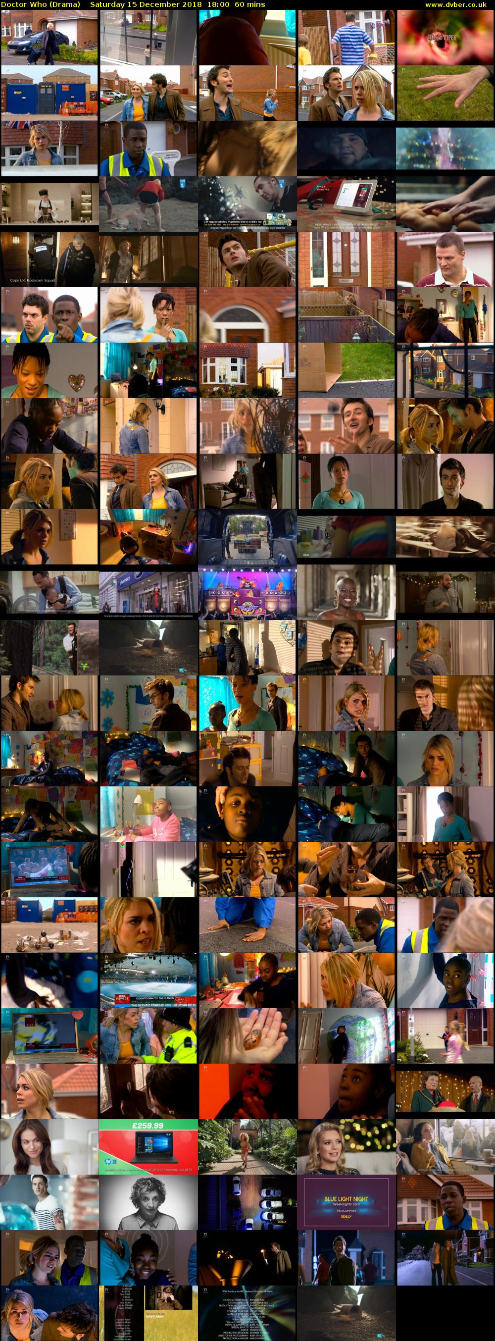 Doctor Who (Drama) Saturday 15 December 2018 18:00 - 19:00