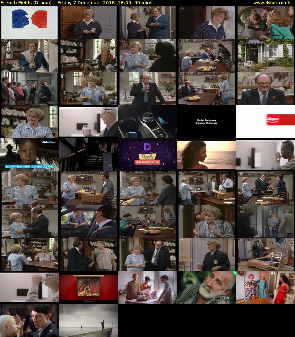 French Fields (Drama) Friday 7 December 2018 18:00 - 18:40