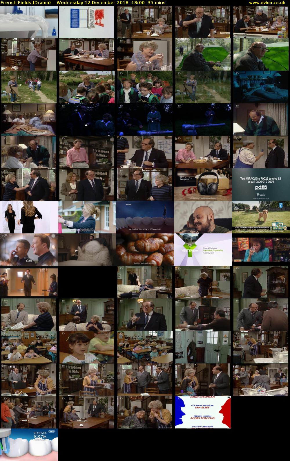 French Fields (Drama) Wednesday 12 December 2018 18:00 - 18:35