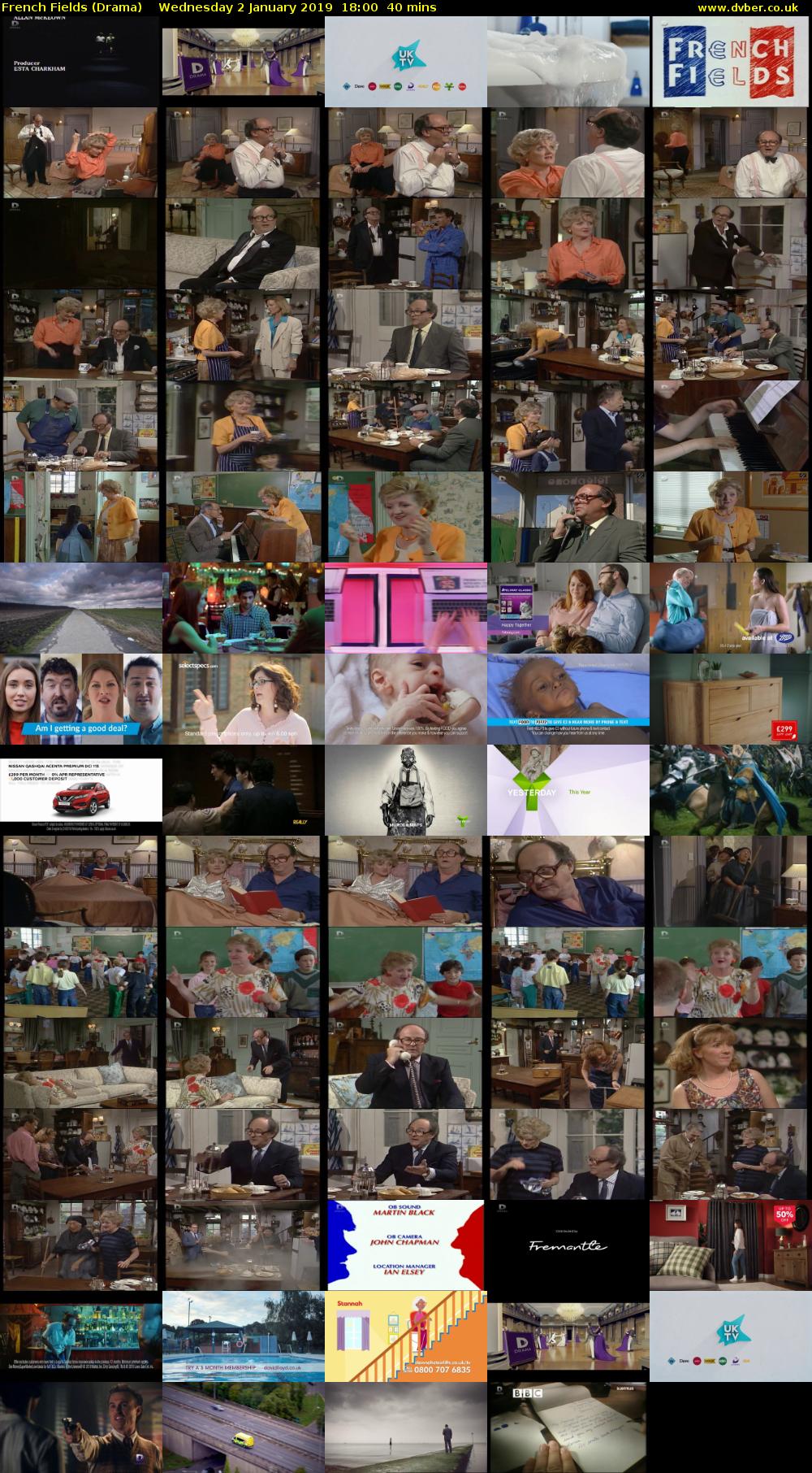 French Fields (Drama) Wednesday 2 January 2019 18:00 - 18:40