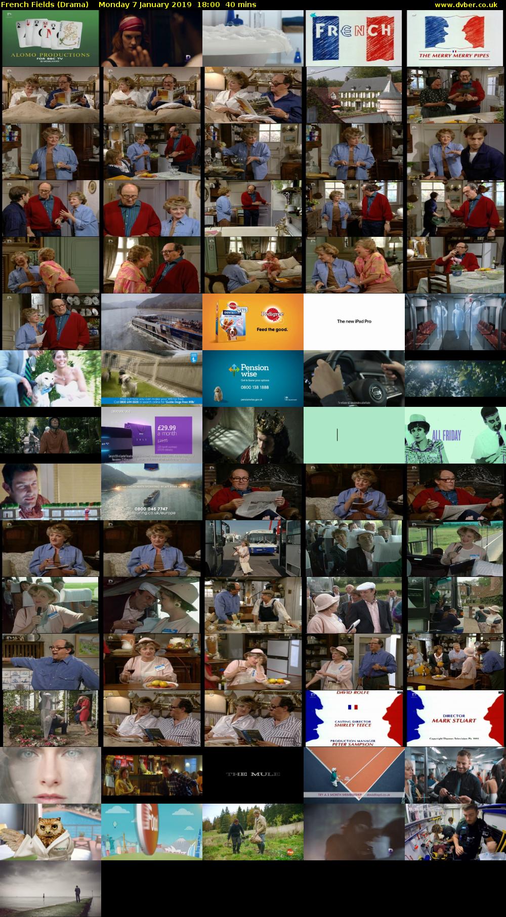 French Fields (Drama) Monday 7 January 2019 18:00 - 18:40