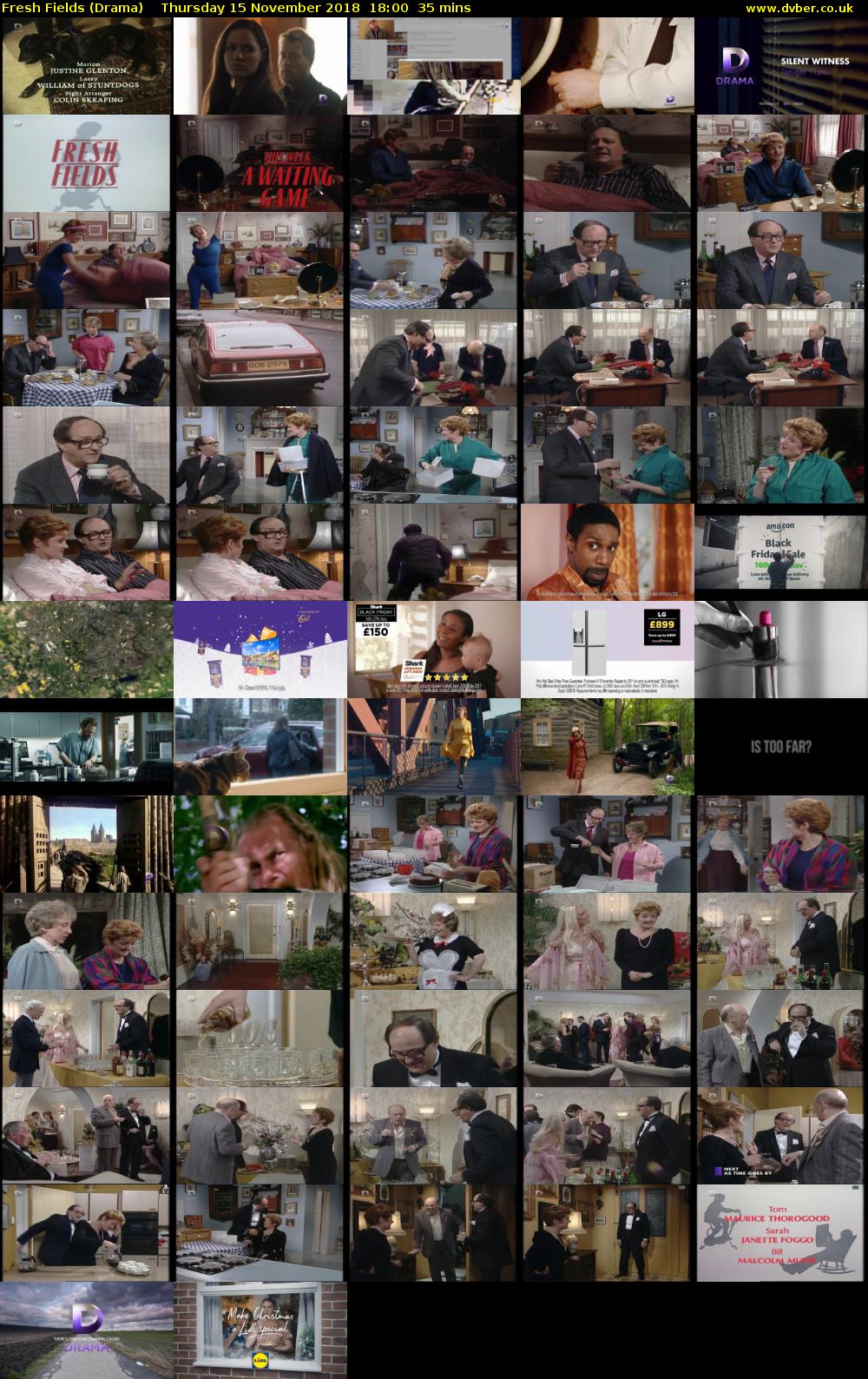 Fresh Fields (Drama) Thursday 15 November 2018 18:00 - 18:35