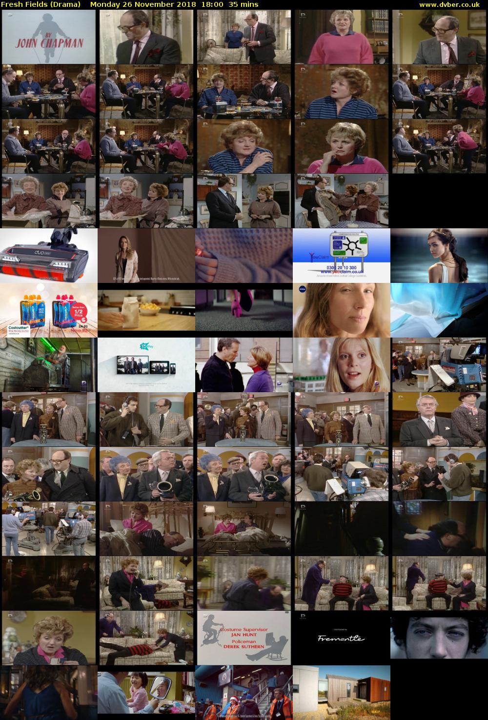 Fresh Fields (Drama) Monday 26 November 2018 18:00 - 18:35