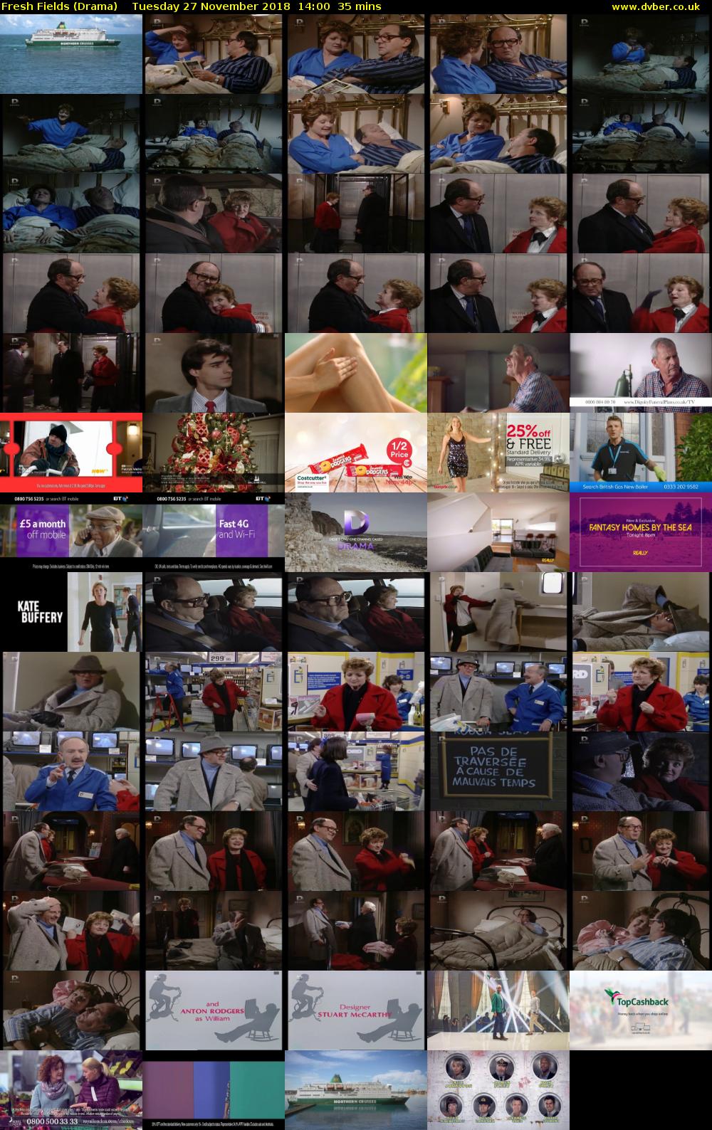 Fresh Fields (Drama) Tuesday 27 November 2018 14:00 - 14:35