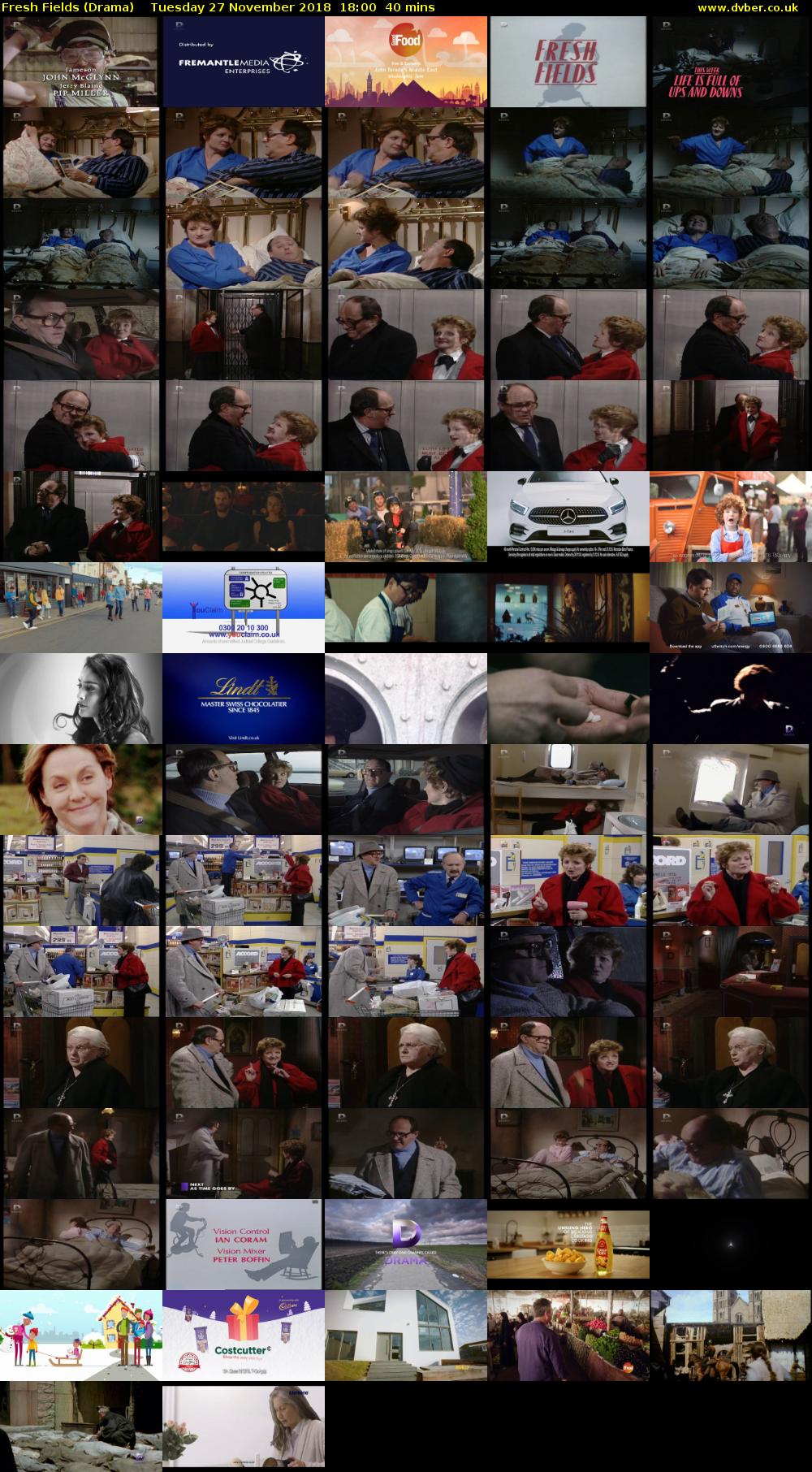 Fresh Fields (Drama) Tuesday 27 November 2018 18:00 - 18:40