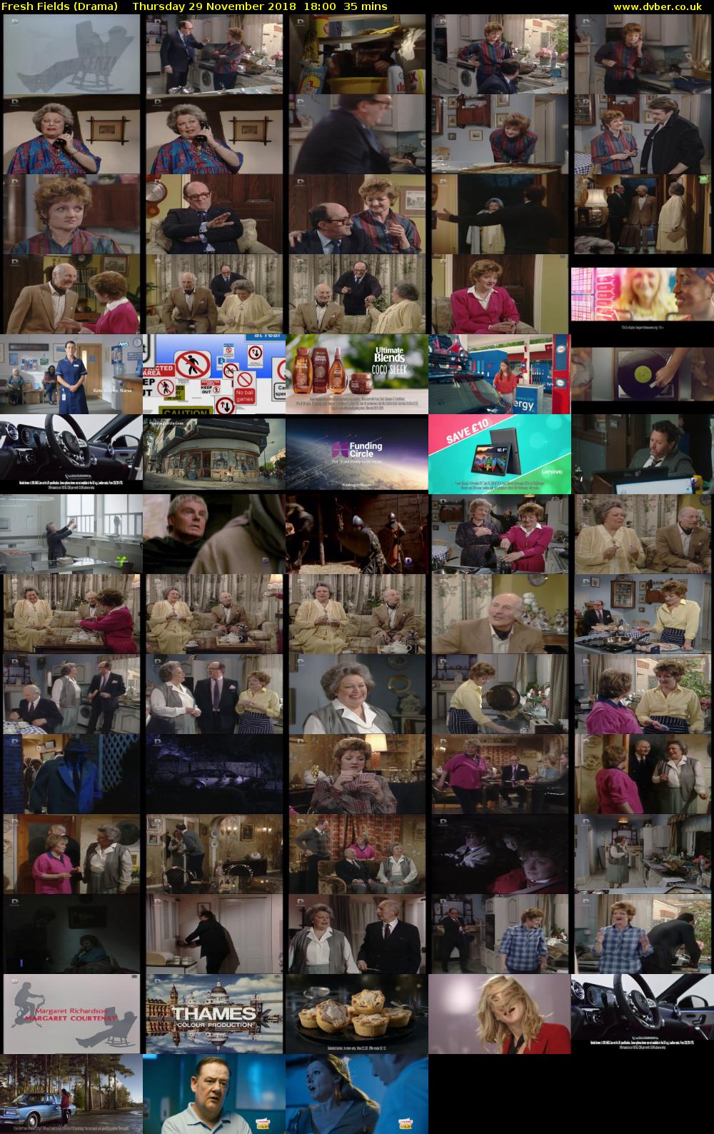 Fresh Fields (Drama) Thursday 29 November 2018 18:00 - 18:35