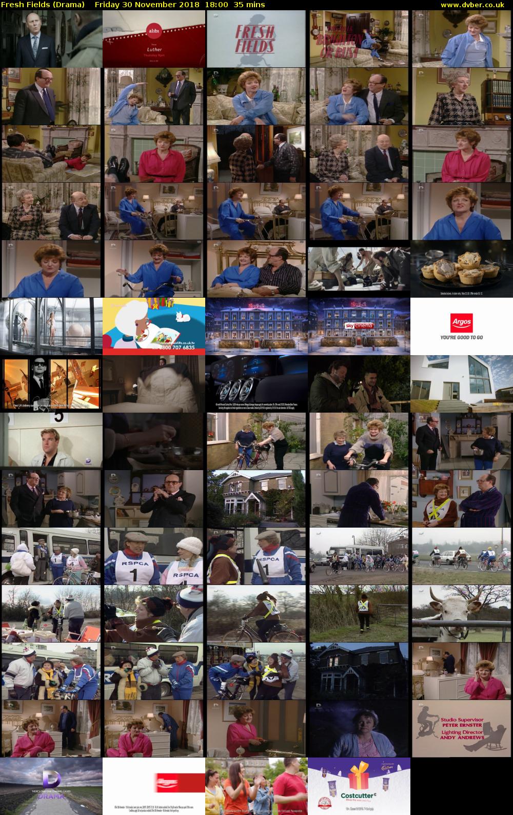 Fresh Fields (Drama) Friday 30 November 2018 18:00 - 18:35