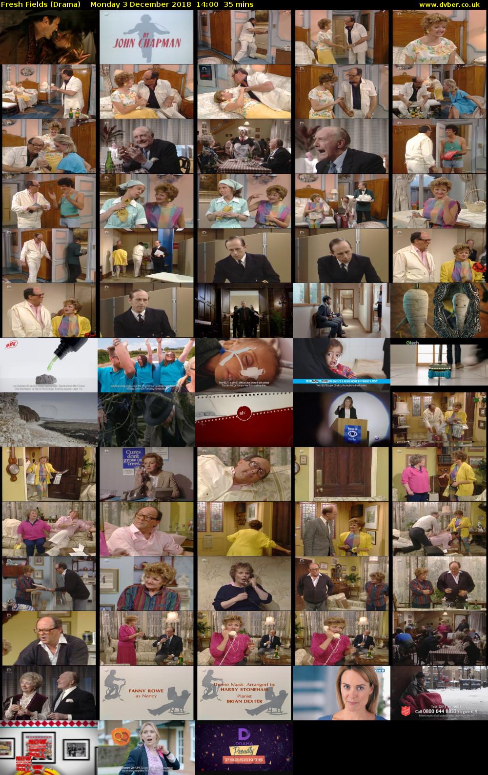 Fresh Fields (Drama) Monday 3 December 2018 14:00 - 14:35