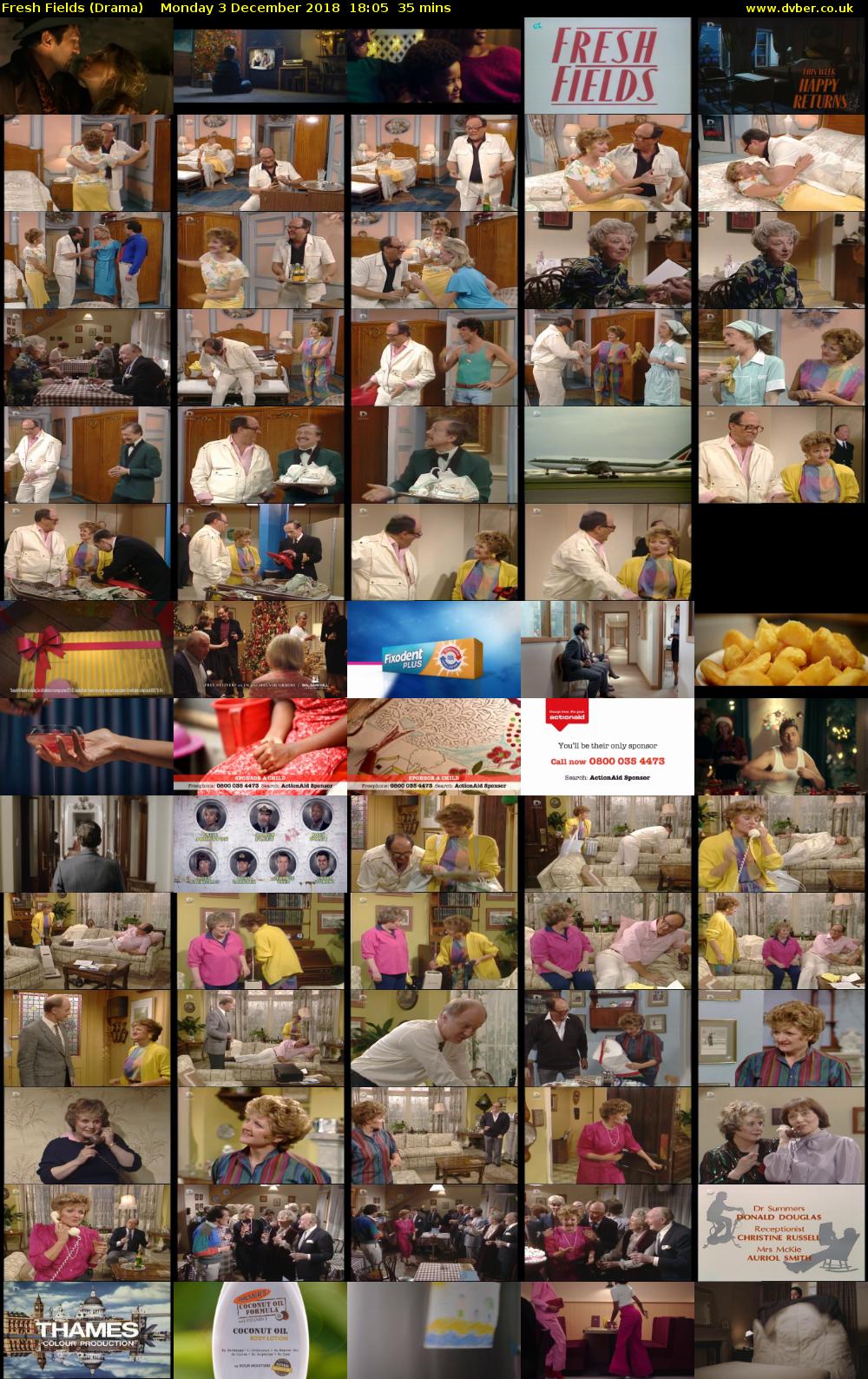 Fresh Fields (Drama) Monday 3 December 2018 18:05 - 18:40