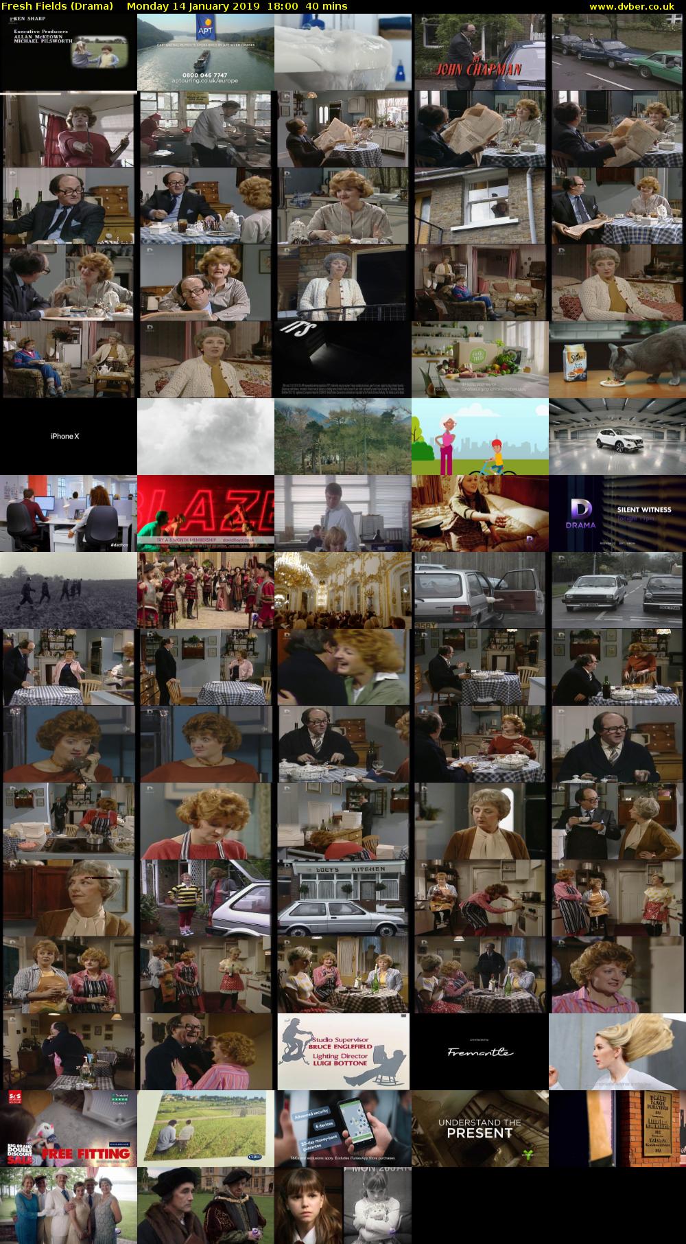 Fresh Fields (Drama) Monday 14 January 2019 18:00 - 18:40