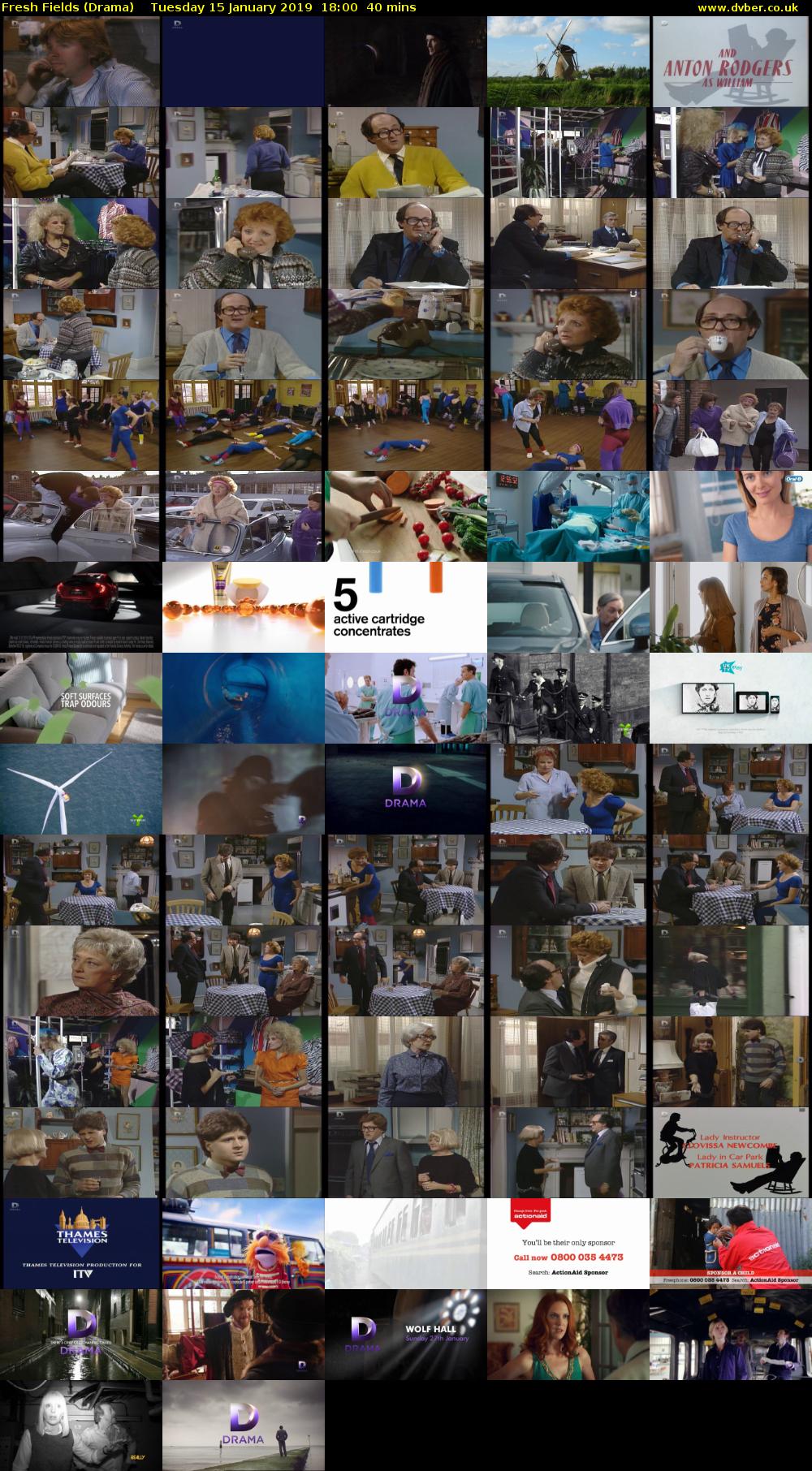 Fresh Fields (Drama) Tuesday 15 January 2019 18:00 - 18:40