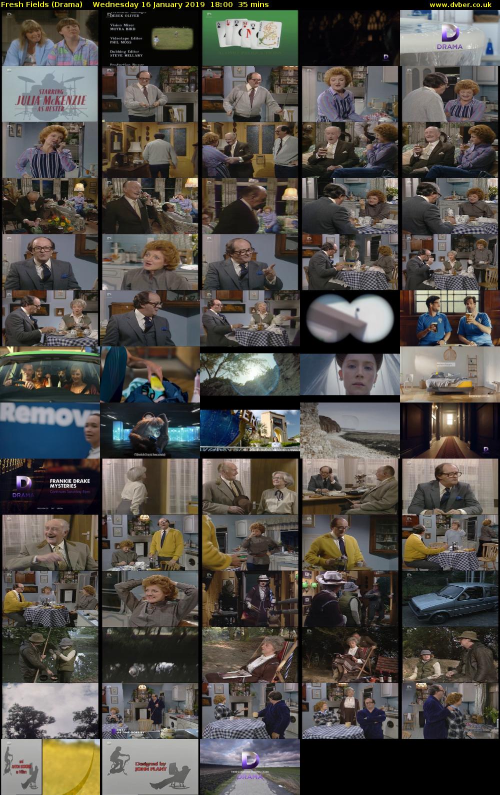 Fresh Fields (Drama) Wednesday 16 January 2019 18:00 - 18:35