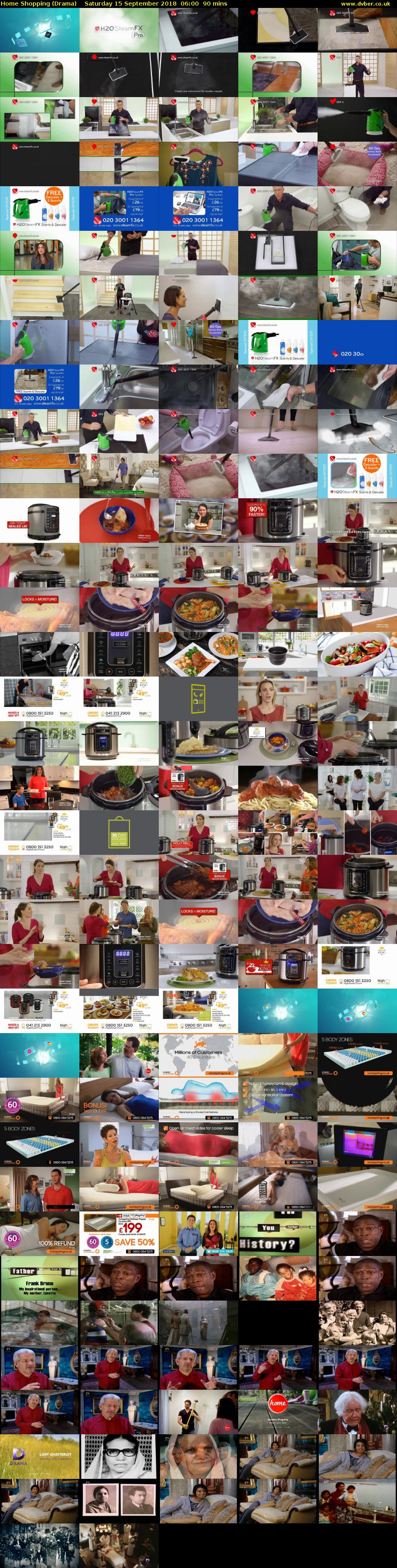 Home Shopping (Drama) Saturday 15 September 2018 06:00 - 07:30