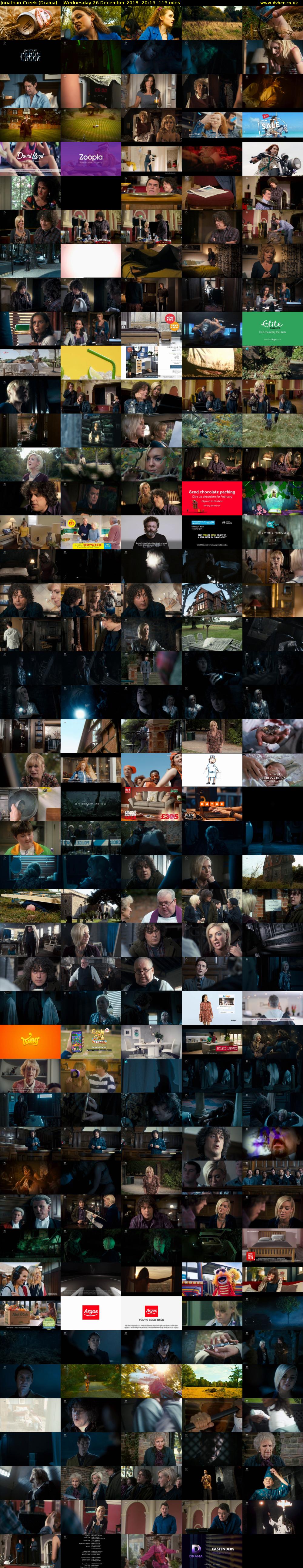 Jonathan Creek (Drama) Wednesday 26 December 2018 20:15 - 22:10