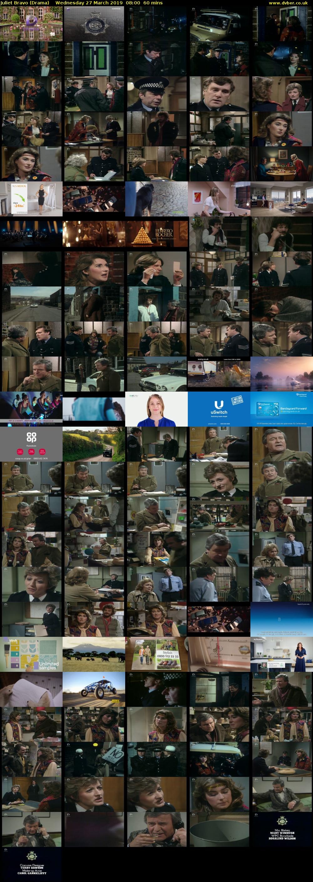 Juliet Bravo (Drama) Wednesday 27 March 2019 08:00 - 09:00