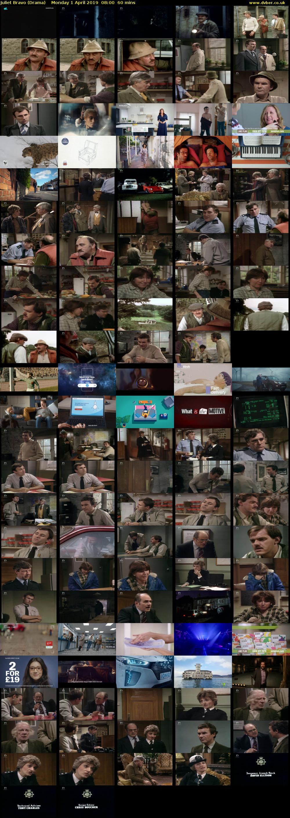 Juliet Bravo (Drama) Monday 1 April 2019 08:00 - 09:00