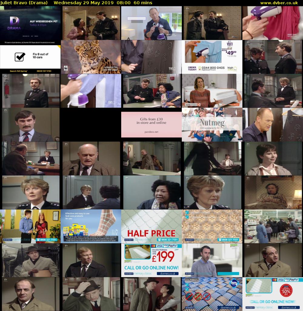 Juliet Bravo (Drama) Wednesday 29 May 2019 08:00 - 09:00