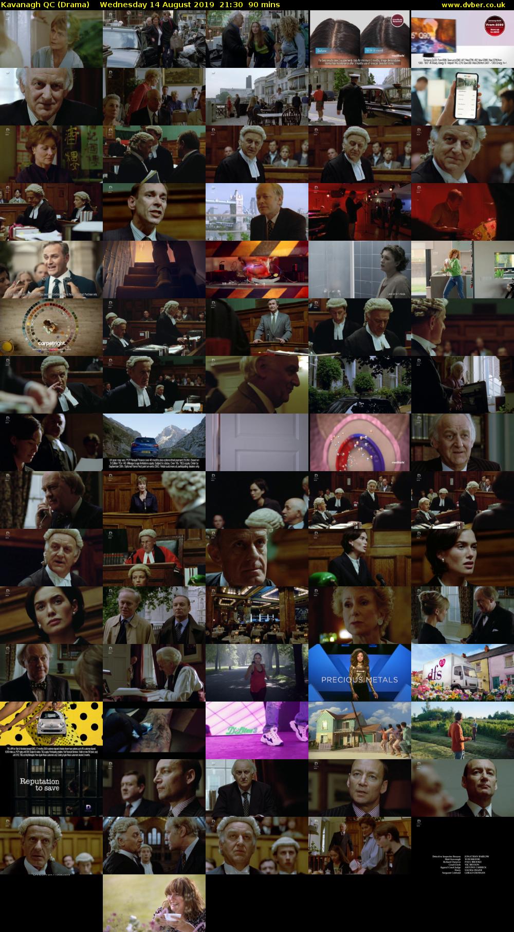 Kavanagh QC (Drama) Wednesday 14 August 2019 21:30 - 23:00
