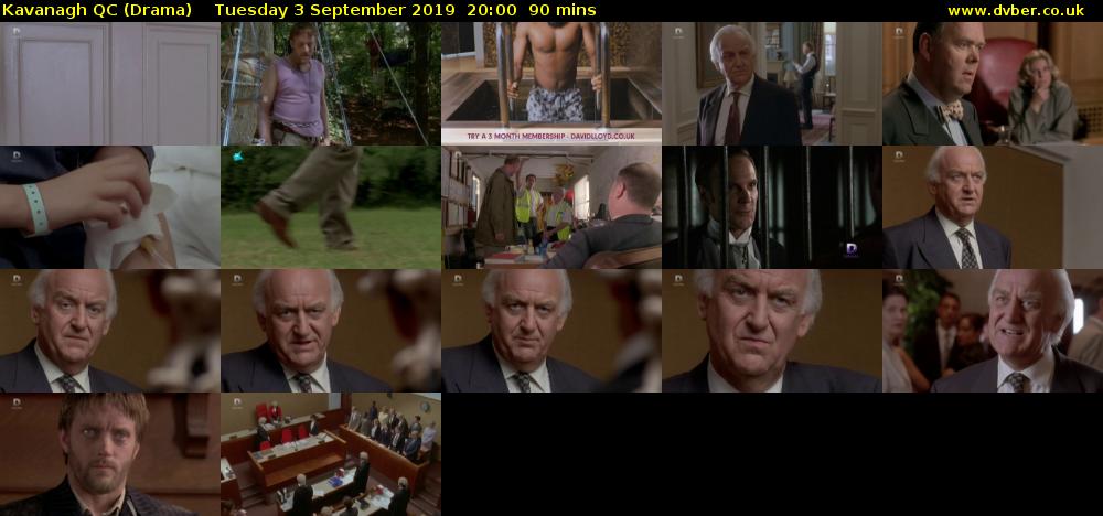 Kavanagh QC (Drama) Tuesday 3 September 2019 20:00 - 21:30