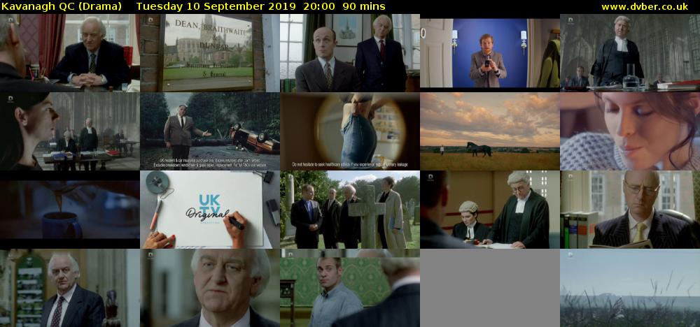 Kavanagh QC (Drama) Tuesday 10 September 2019 20:00 - 21:30