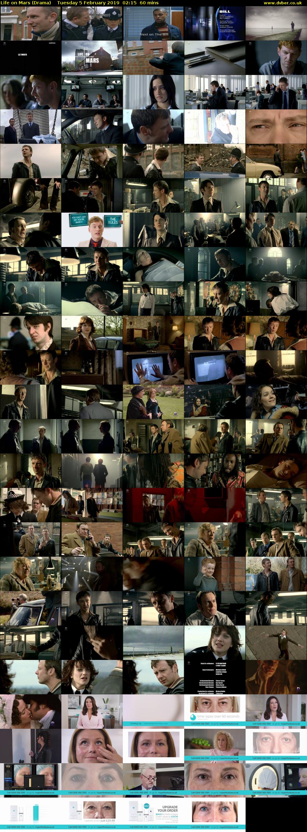 Life on Mars (Drama) Tuesday 5 February 2019 02:15 - 03:15