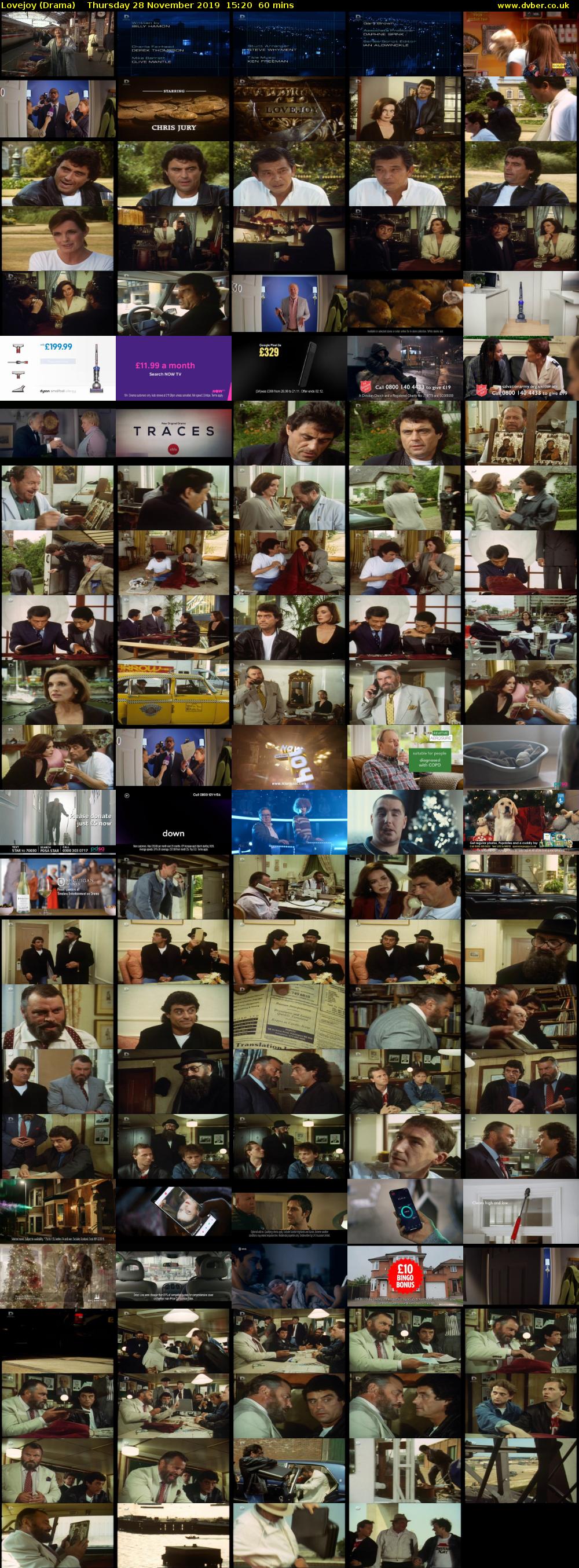 Lovejoy (Drama) Thursday 28 November 2019 15:20 - 16:20