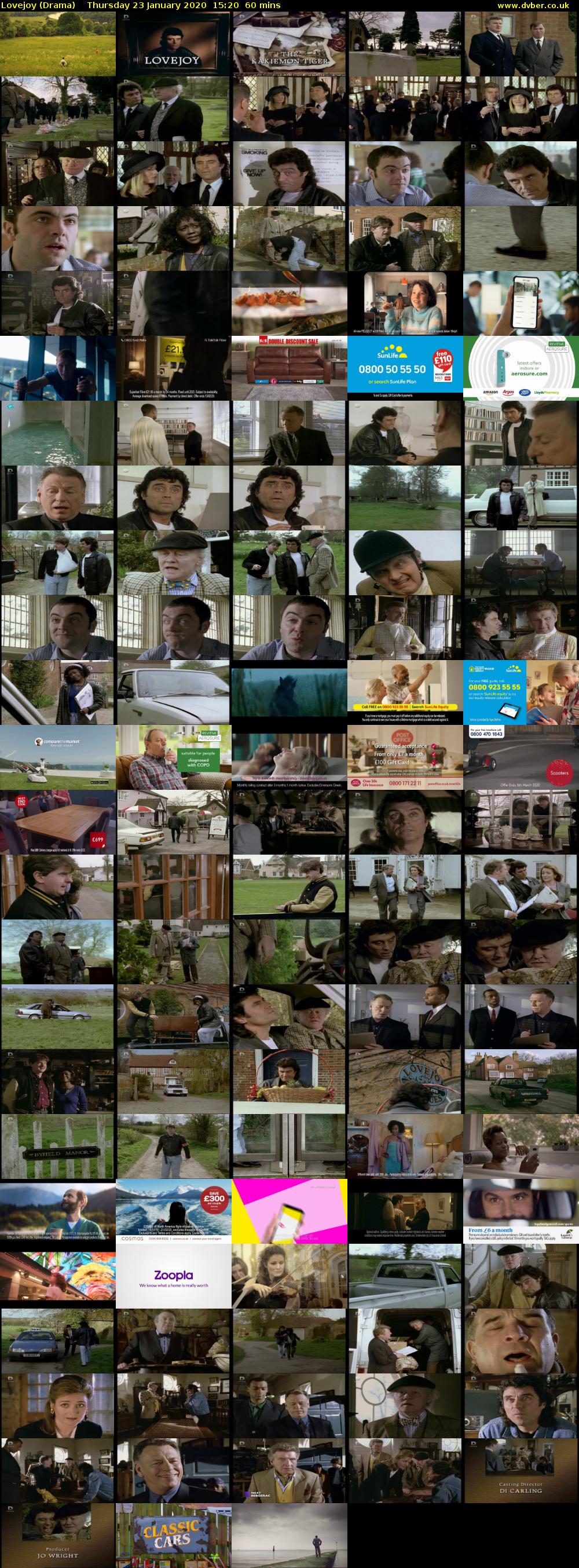 Lovejoy (Drama) Thursday 23 January 2020 15:20 - 16:20