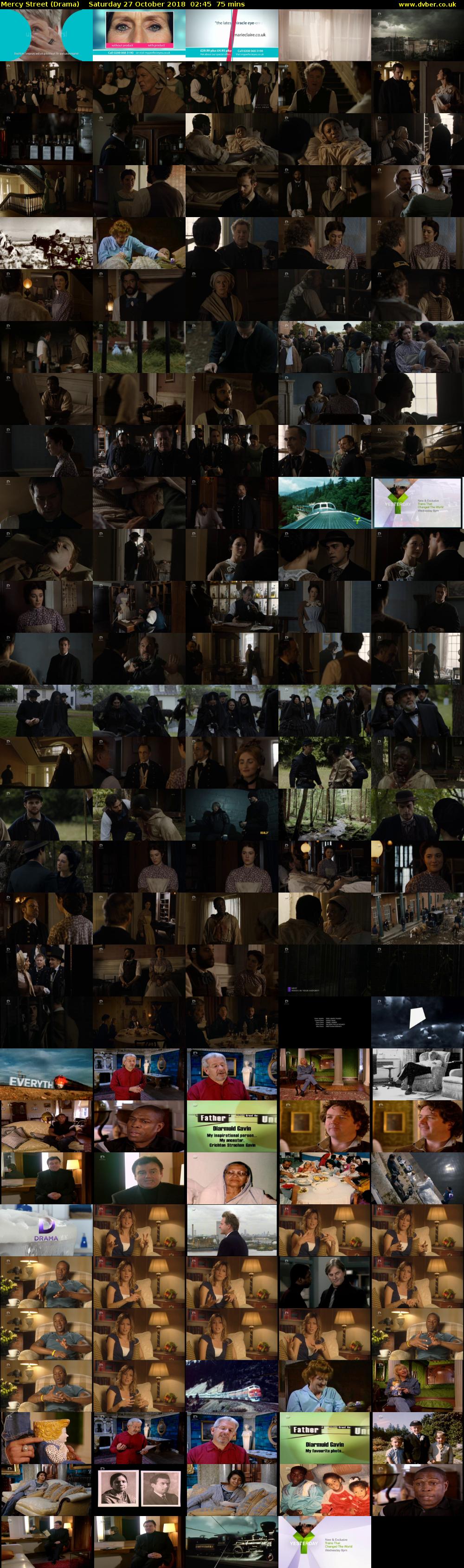 Mercy Street (Drama) Saturday 27 October 2018 02:45 - 04:00