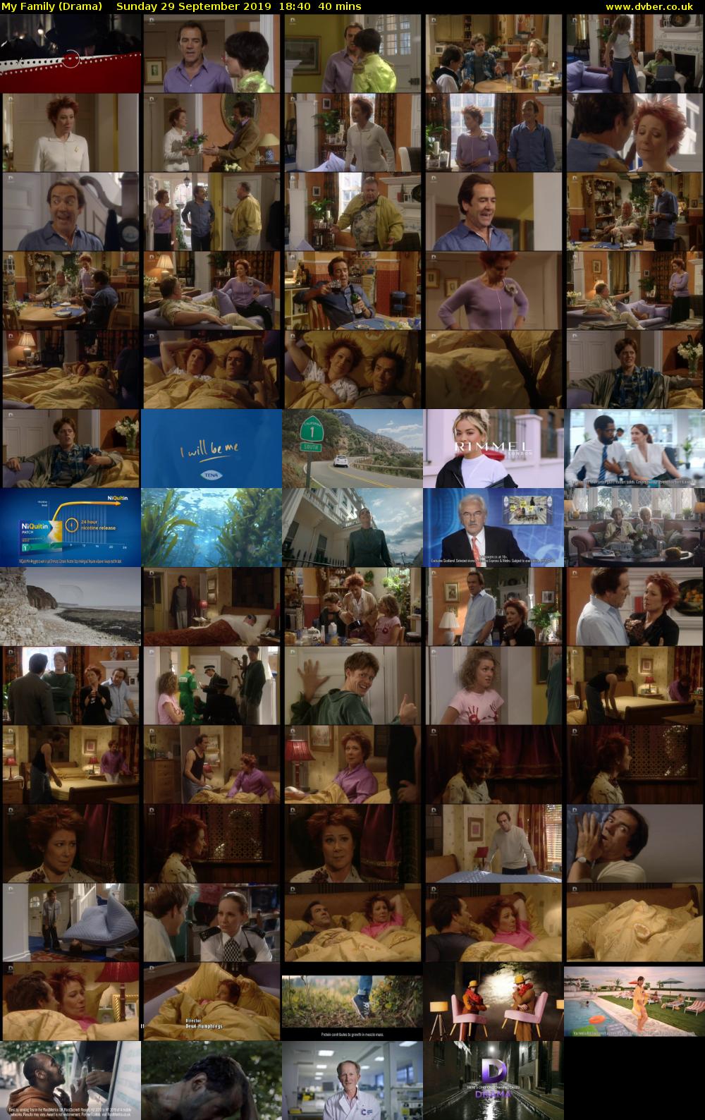 My Family (Drama) Sunday 29 September 2019 18:40 - 19:20
