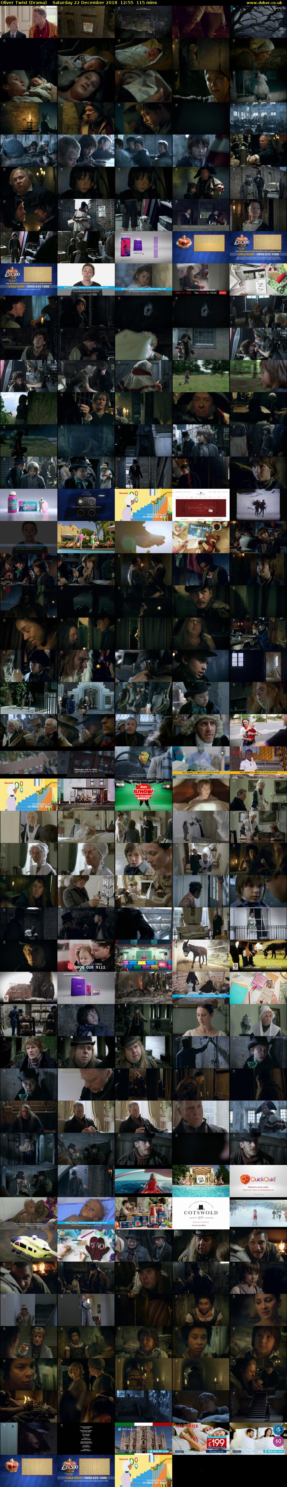 Oliver Twist (Drama) Saturday 22 December 2018 12:55 - 14:50