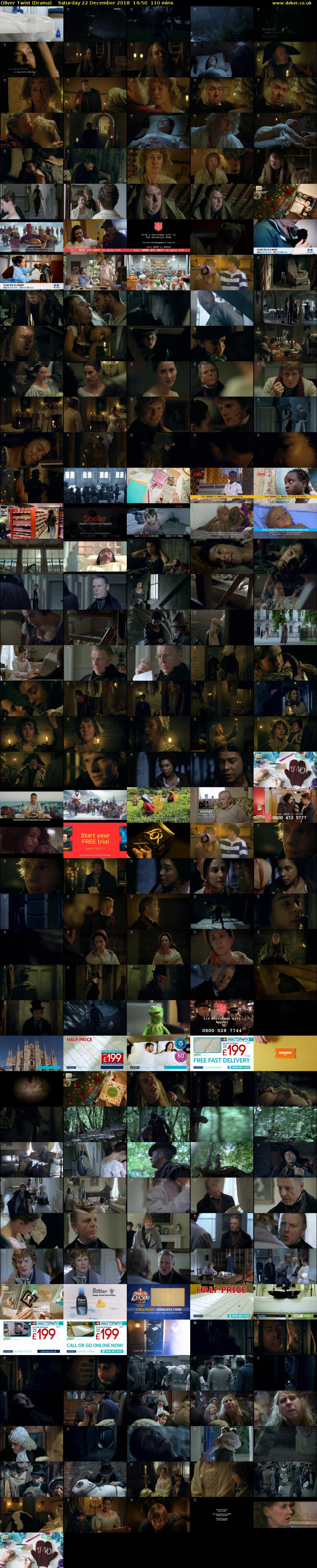 Oliver Twist (Drama) Saturday 22 December 2018 14:50 - 16:40