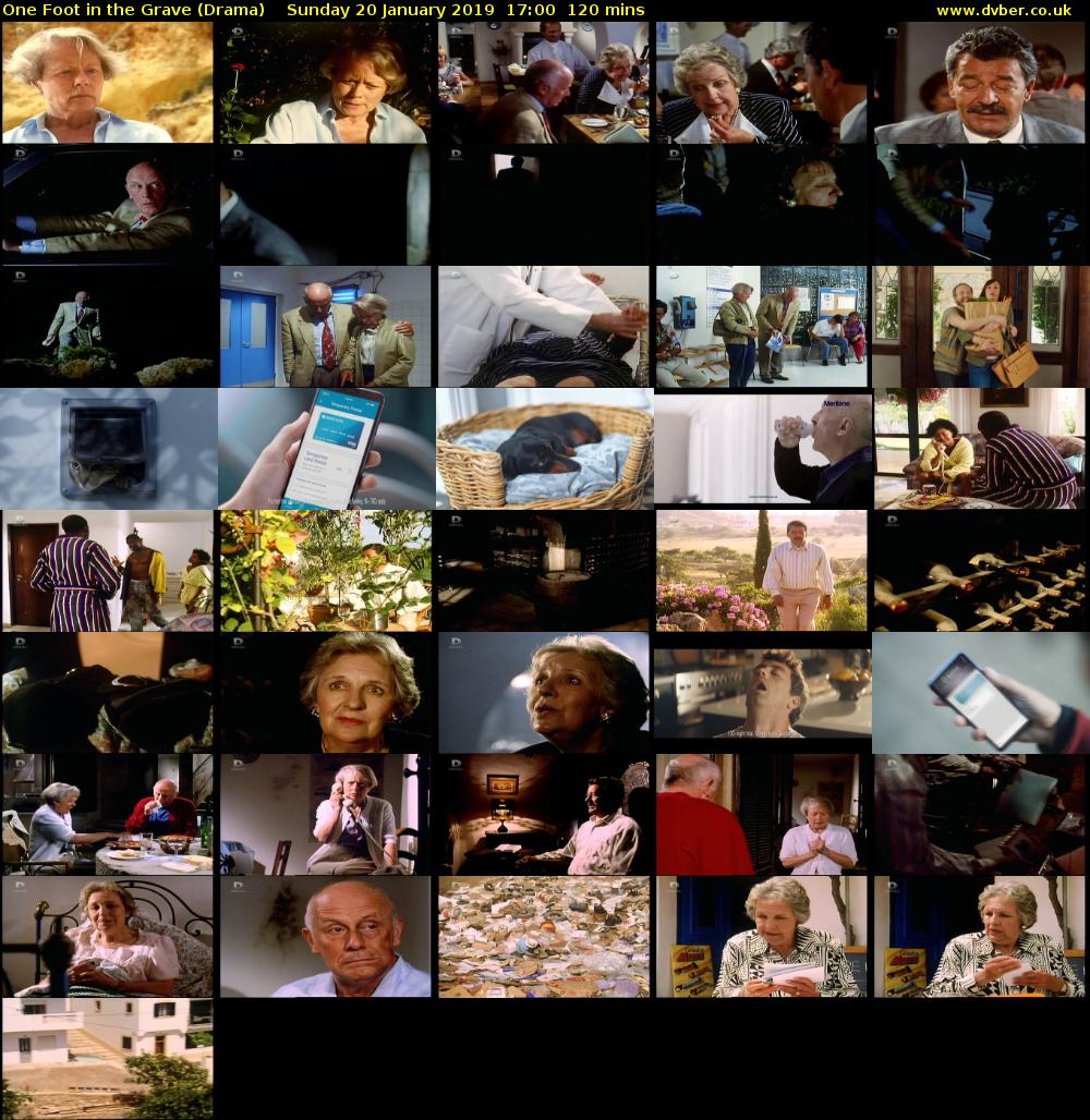 One Foot in the Grave (Drama) Sunday 20 January 2019 17:00 - 19:00