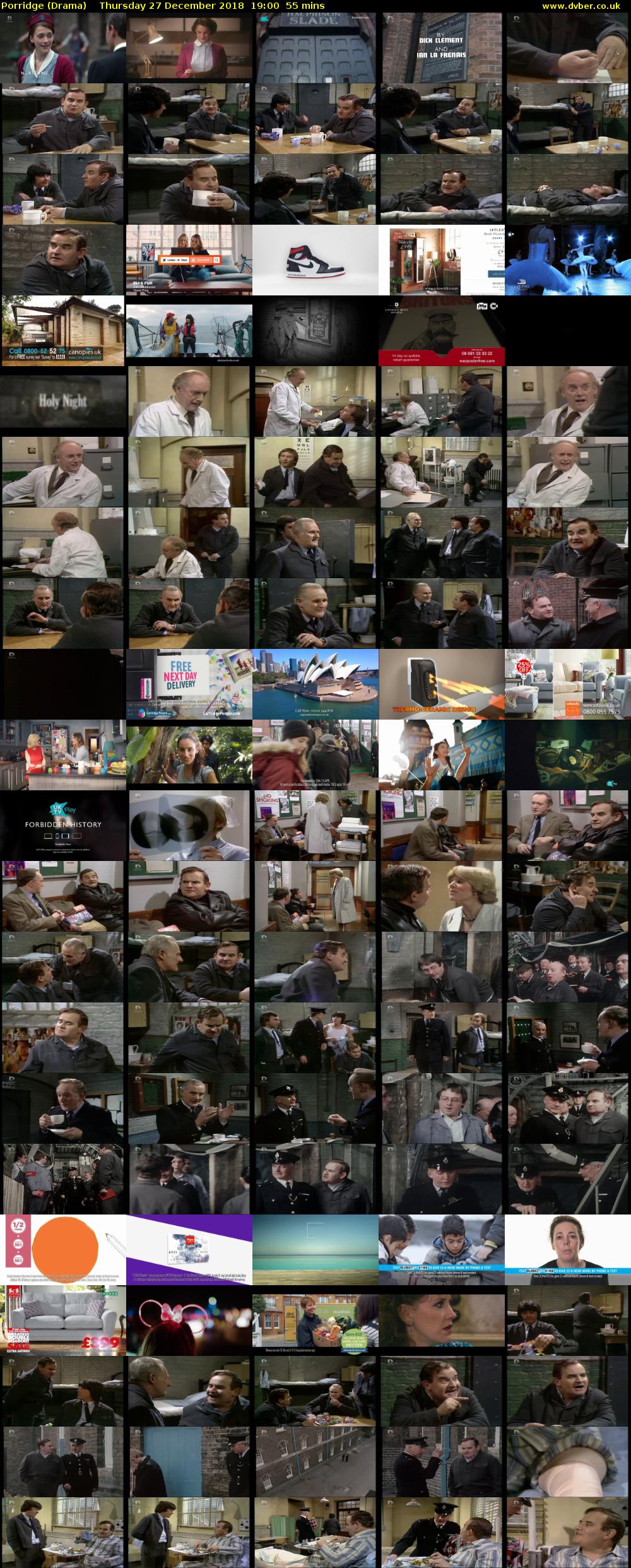 Porridge (Drama) Thursday 27 December 2018 19:00 - 19:55