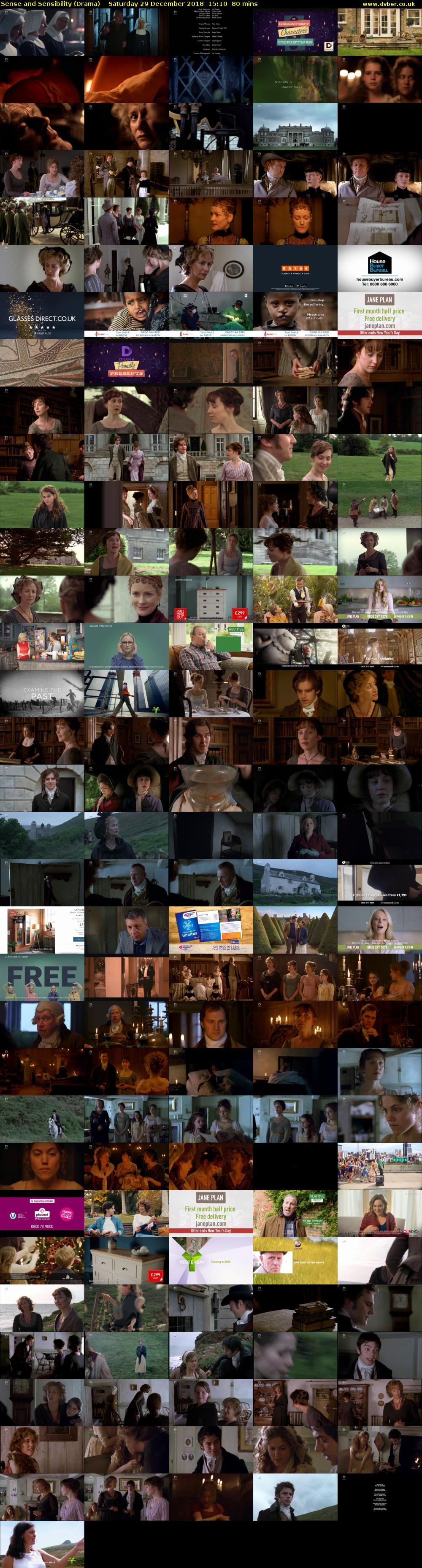 Sense and Sensibility (Drama) Saturday 29 December 2018 15:10 - 16:30