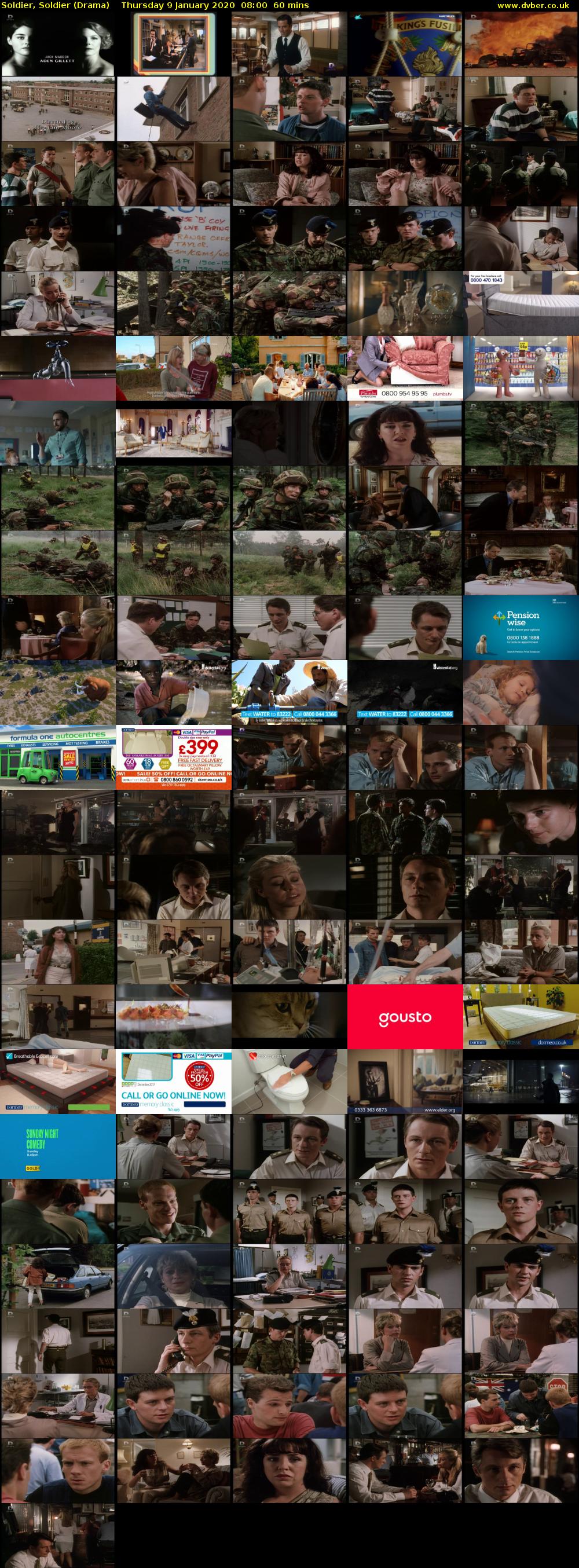 Soldier, Soldier (Drama) Thursday 9 January 2020 08:00 - 09:00