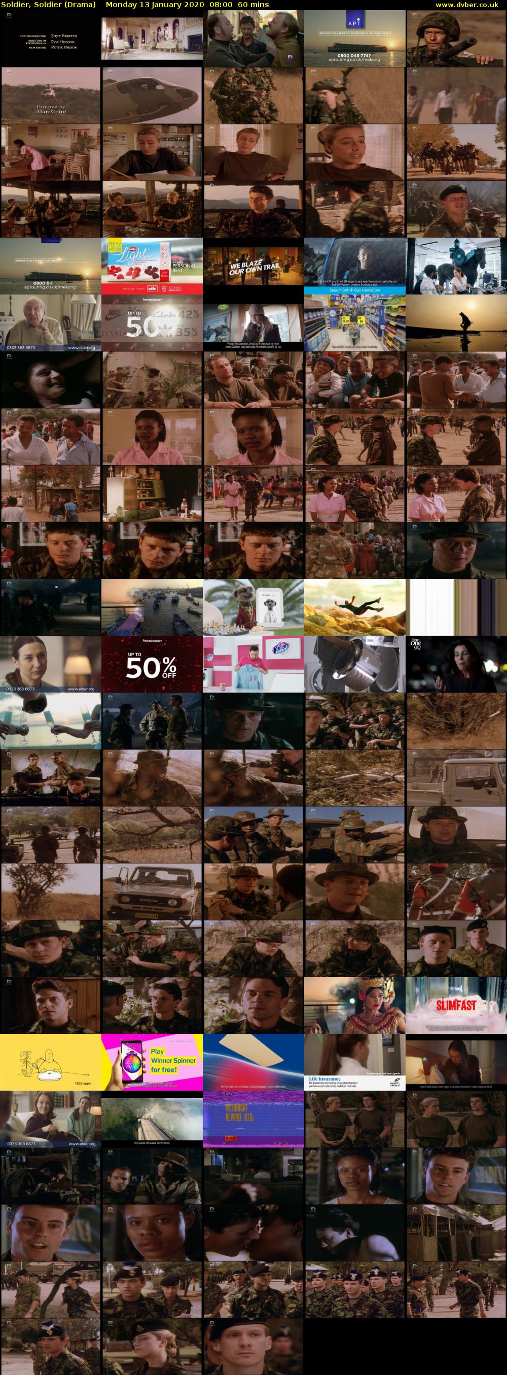 Soldier, Soldier (Drama) Monday 13 January 2020 08:00 - 09:00