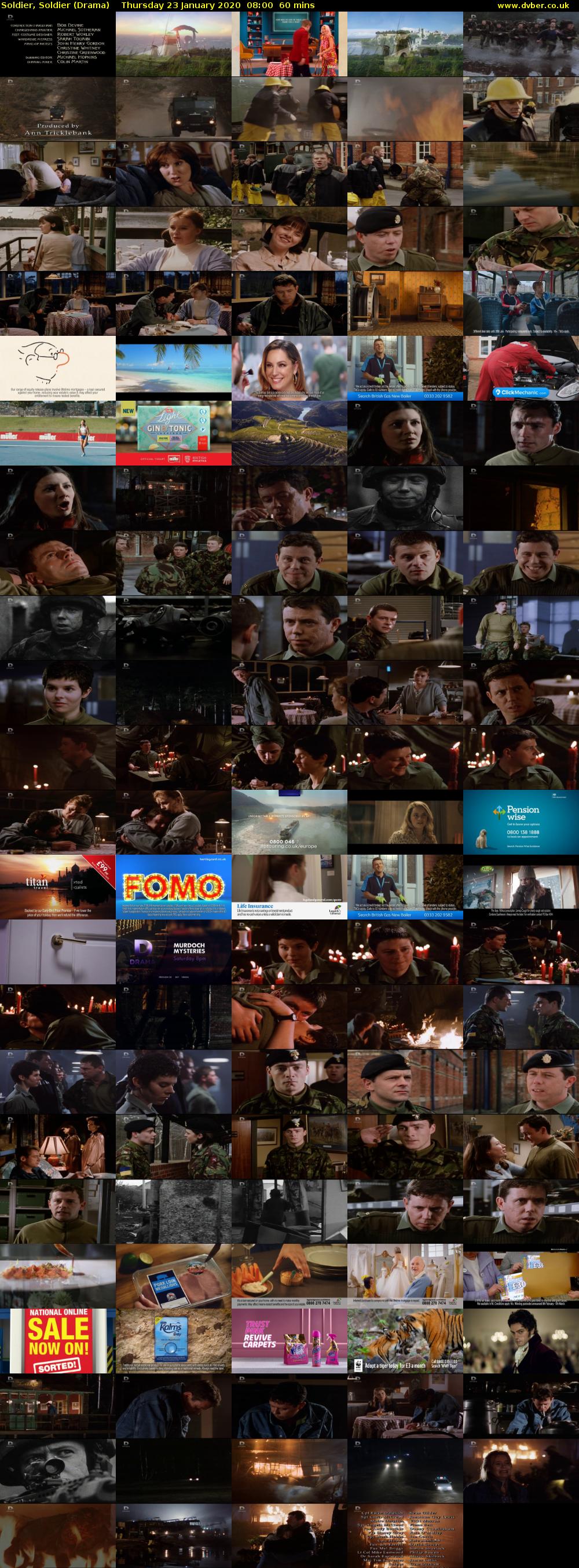 Soldier, Soldier (Drama) Thursday 23 January 2020 08:00 - 09:00