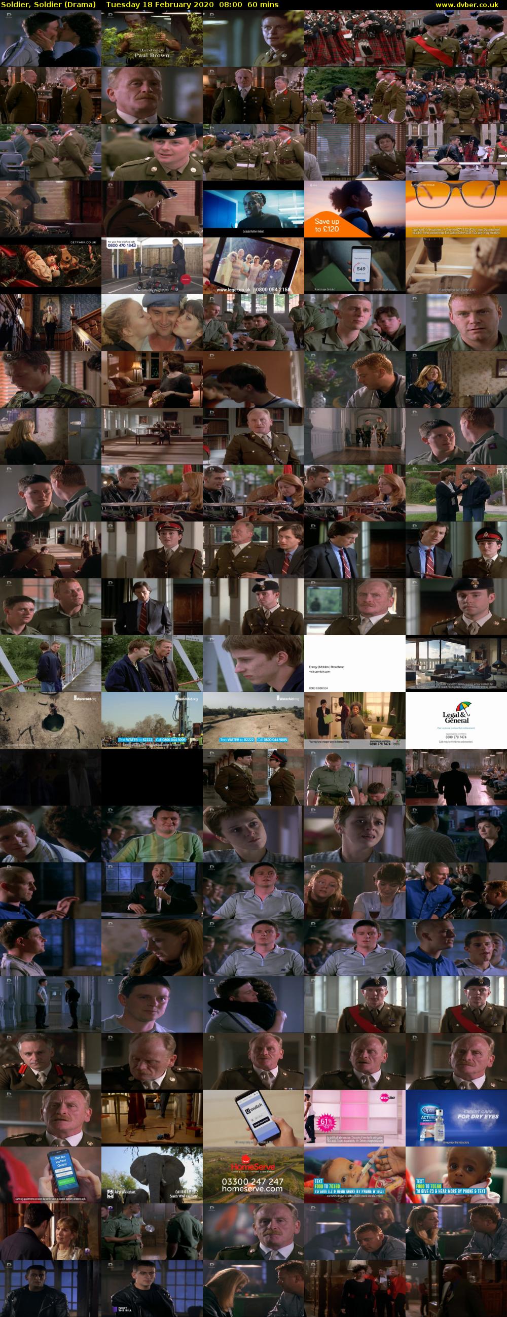 Soldier, Soldier (Drama) Tuesday 18 February 2020 08:00 - 09:00