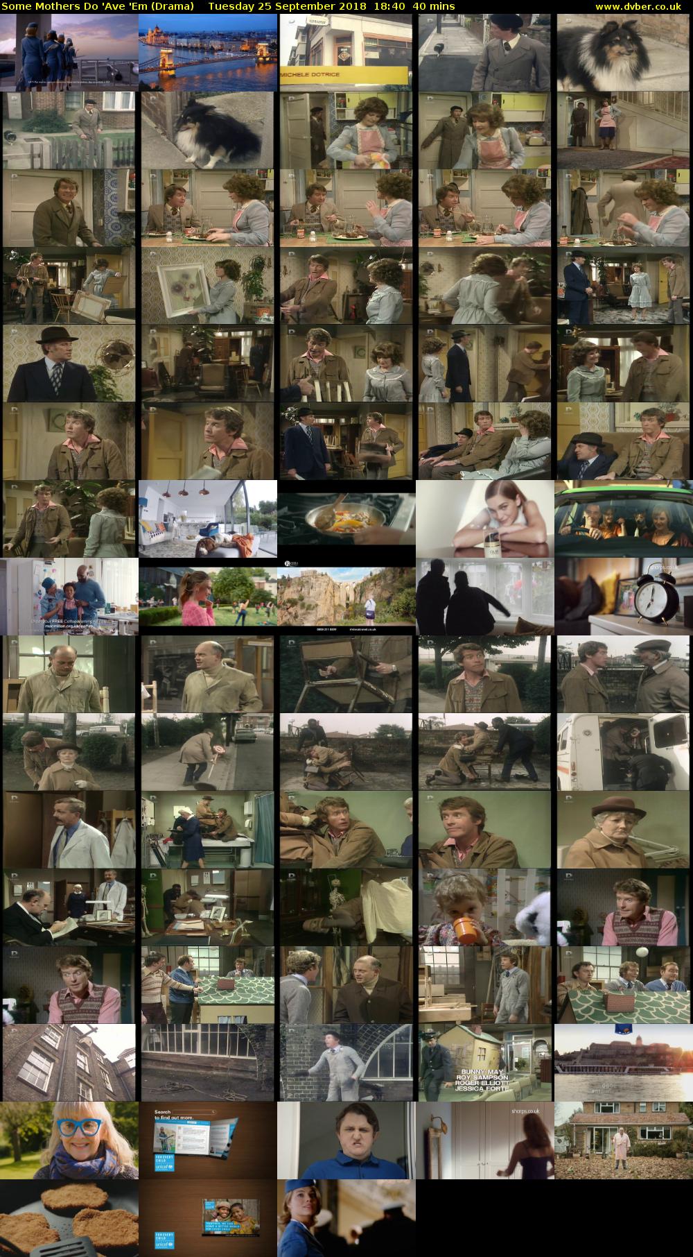 Some Mothers Do 'Ave 'Em (Drama) Tuesday 25 September 2018 18:40 - 19:20