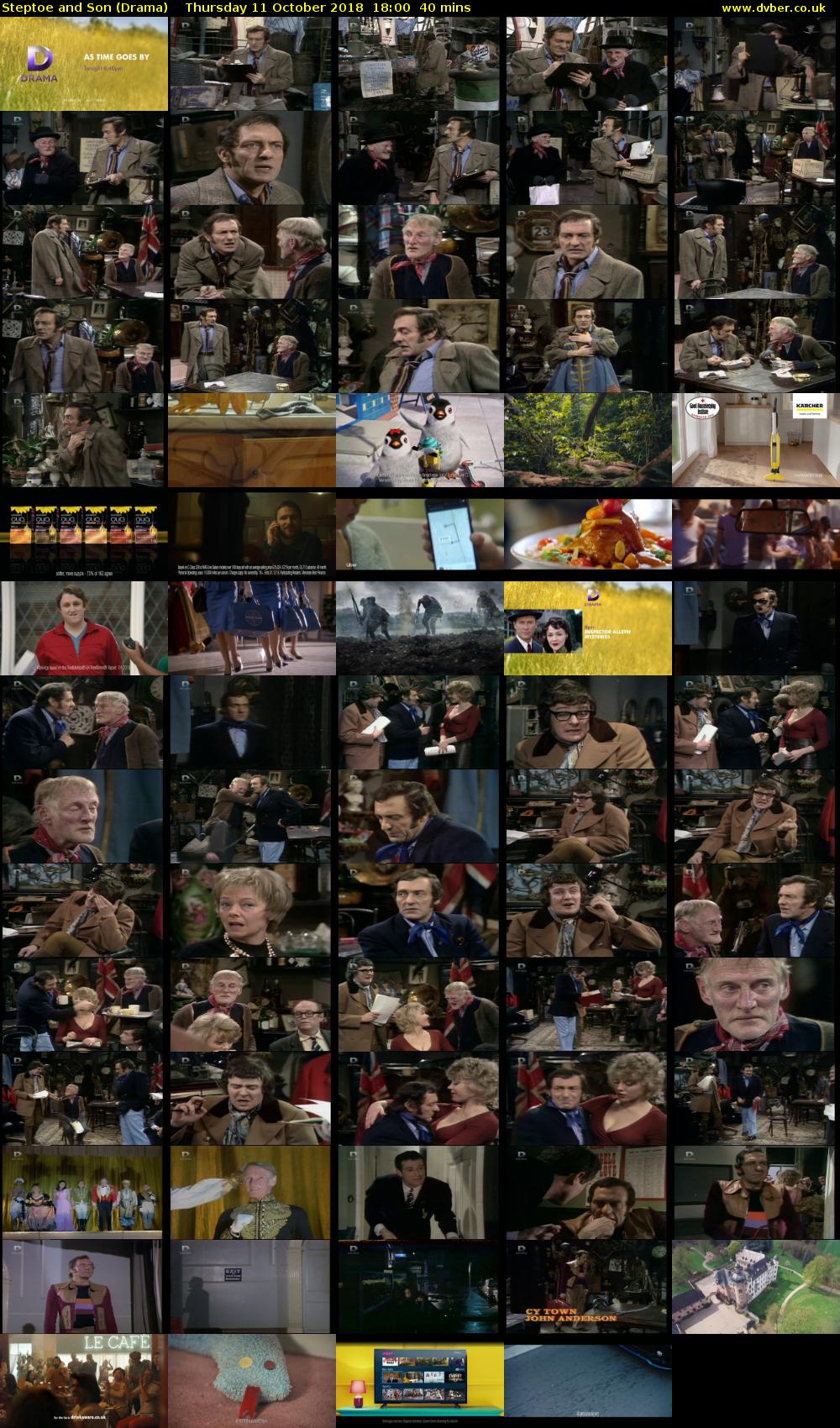 Steptoe and Son (Drama) Thursday 11 October 2018 18:00 - 18:40