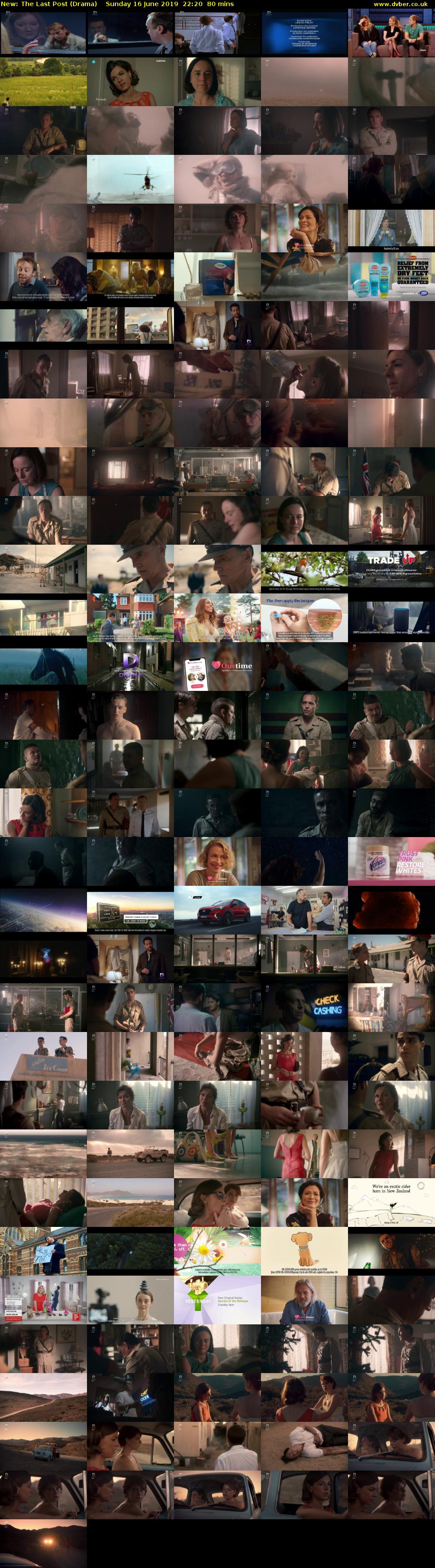 The Last Post (Drama) Sunday 16 June 2019 22:20 - 23:40