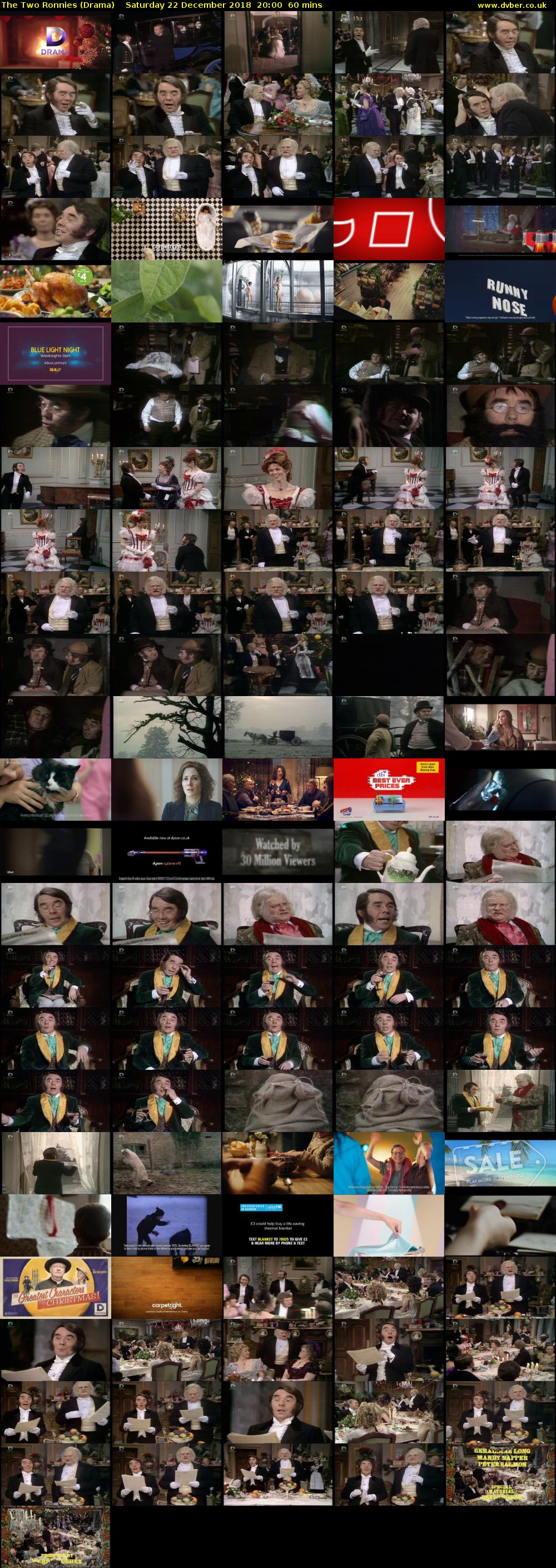 The Two Ronnies (Drama) Saturday 22 December 2018 20:00 - 21:00