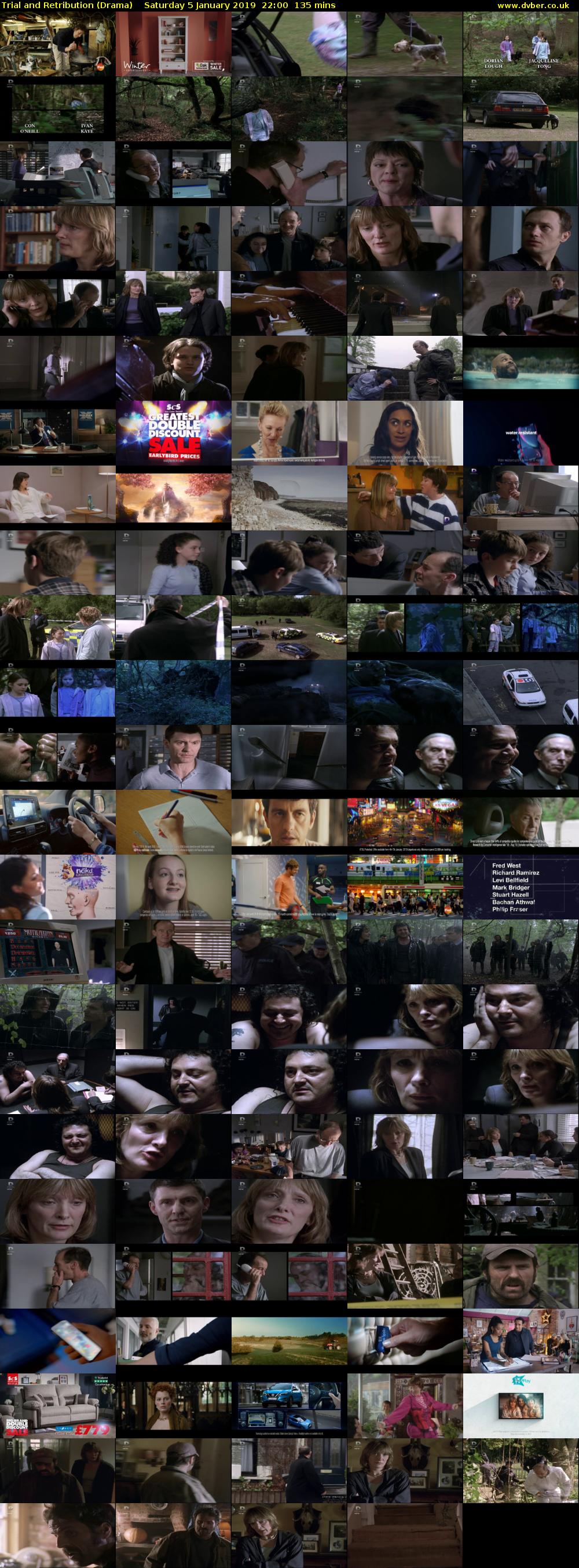 Trial and Retribution (Drama) Saturday 5 January 2019 22:00 - 00:15