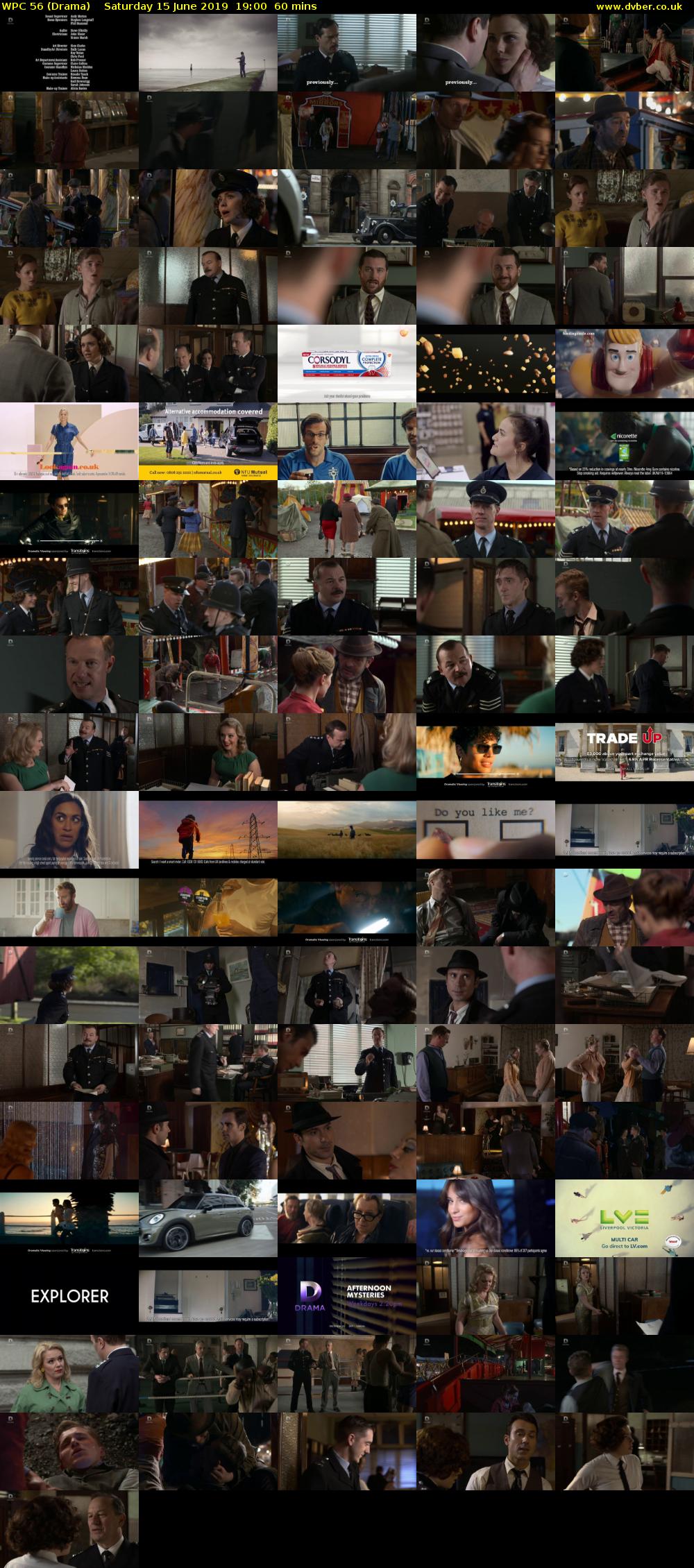 WPC 56 (Drama) Saturday 15 June 2019 19:00 - 20:00
