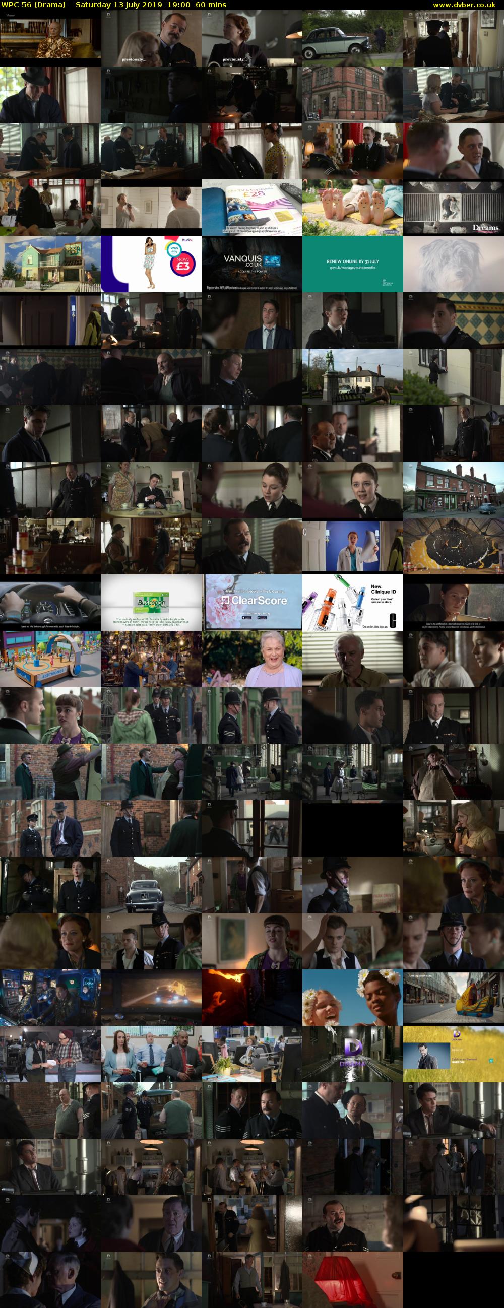 WPC 56 (Drama) Saturday 13 July 2019 19:00 - 20:00