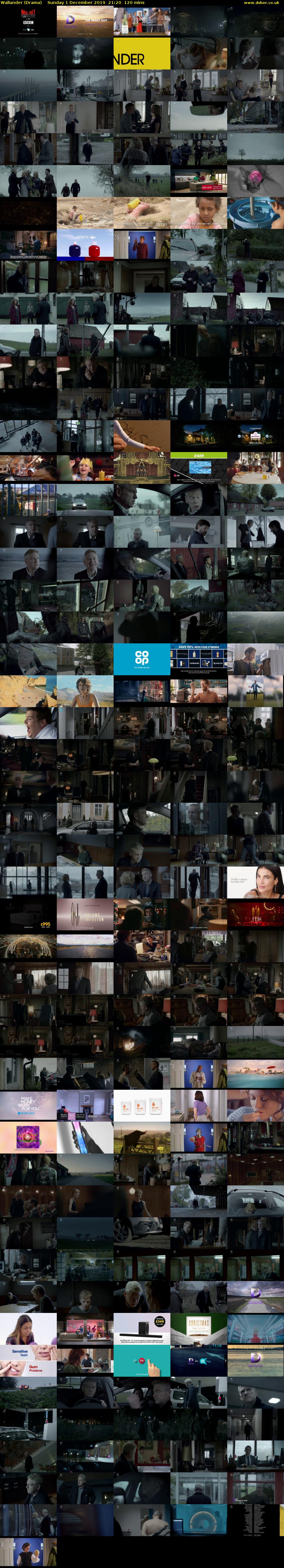 Wallander (Drama) Sunday 1 December 2019 21:20 - 23:20