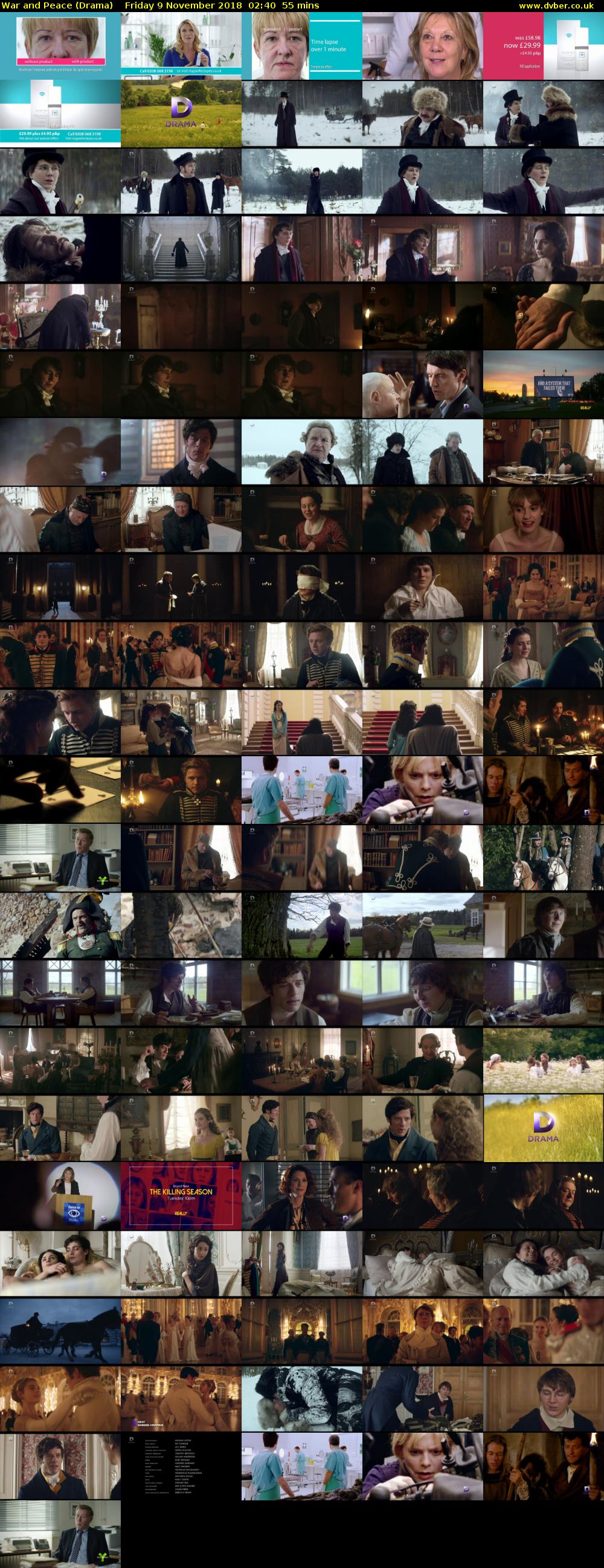 War and Peace (Drama) Friday 9 November 2018 02:40 - 03:35