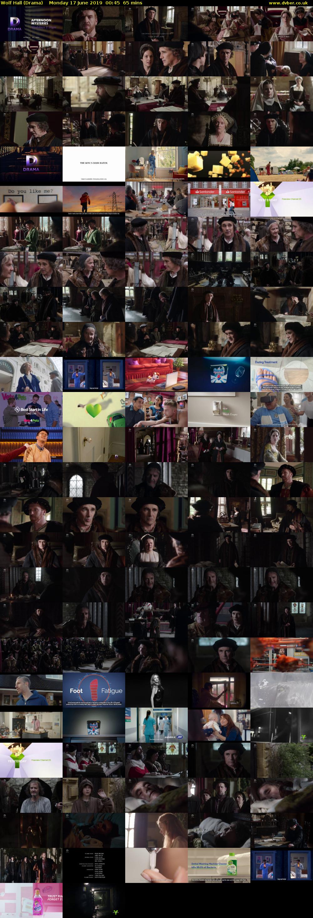 Wolf Hall (Drama) Monday 17 June 2019 00:45 - 01:50