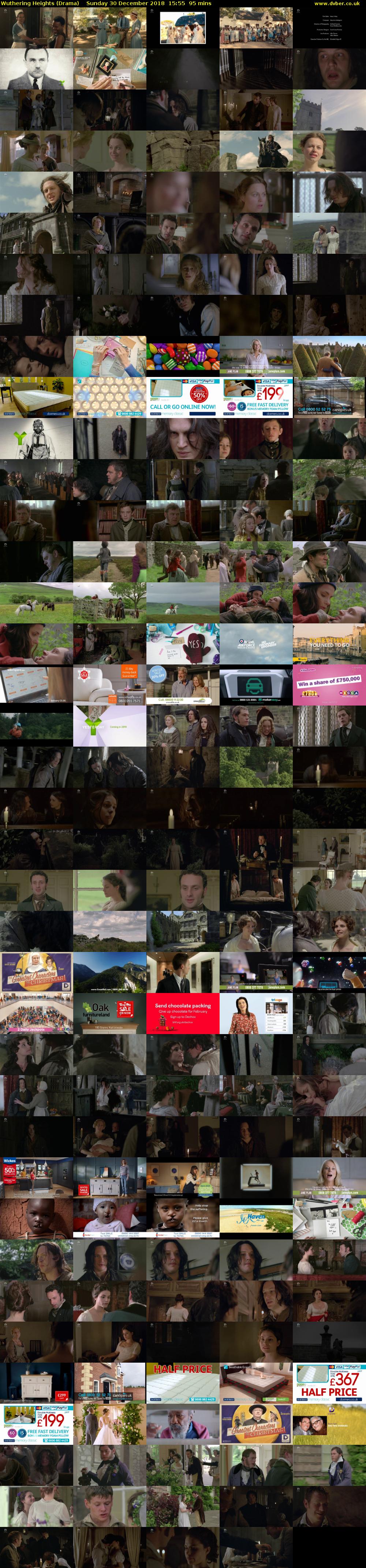 Wuthering Heights (Drama) Sunday 30 December 2018 15:55 - 17:30