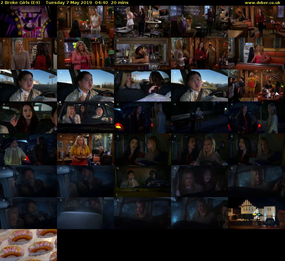 2 Broke Girls (E4) Tuesday 7 May 2019 04:40 - 05:00